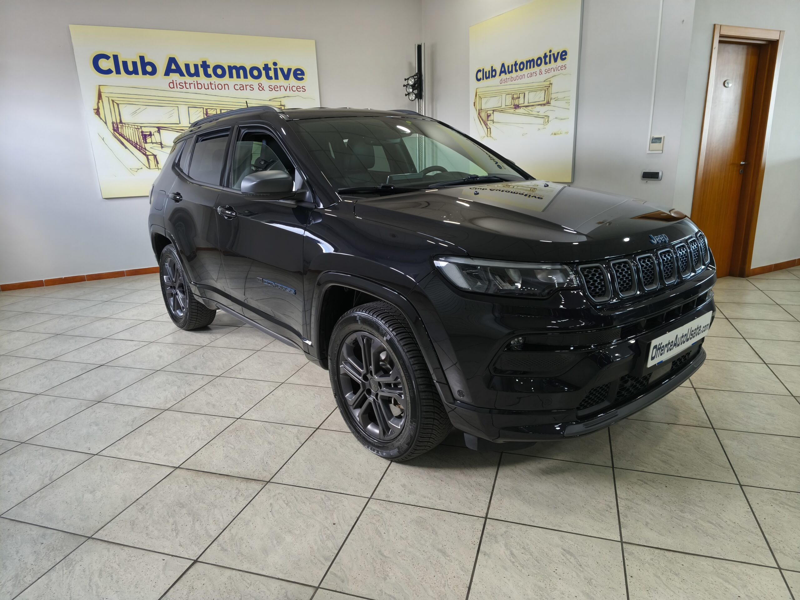 Jeep Compass 1.3 T4 PHEV 190 cv 80^Anniversary 4xe - immagine 2